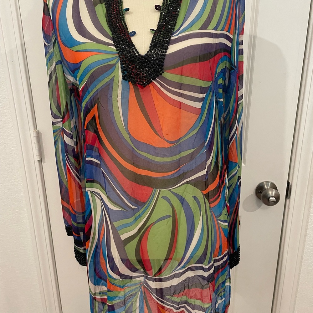 Juliette Longuet Multicolor Swirl Tunic